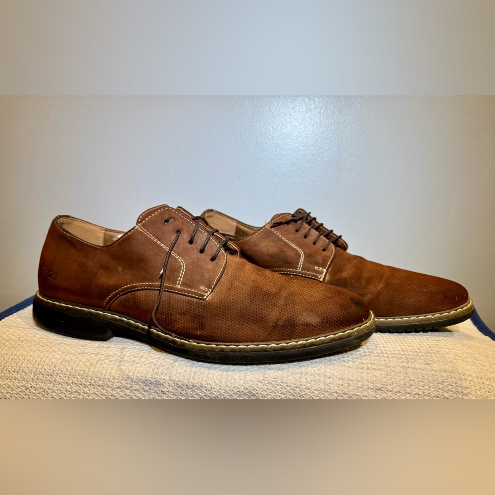 Men's Brown Leather Dress Shoes